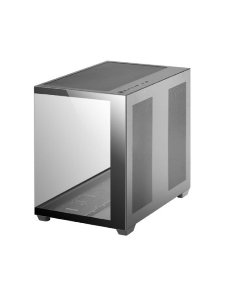 ÷ Caja e-atx torre gaming mars gaming mcv4 black xxl premium custom doble ventana de cristal templado 