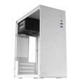 ÷ Caja slim ultra compacta micro atx tacens orumx white con fuente 500w estructura y en acero tama?o 3