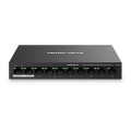 ÷ Switch poe+ no gestionable mercusys ms110p 10p 10/100 con 8p poe+ 65w ethernet mini desktop