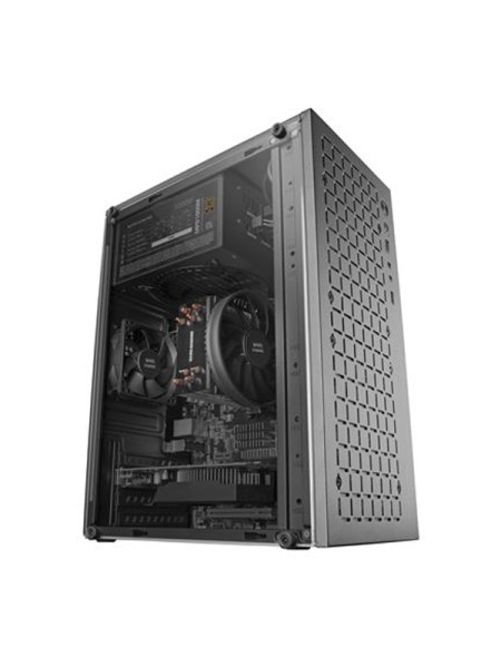 ÷ Caja microatx gaming mars gaming mc-1000 black frontal metal-mesh ventana lateral completa sin fuent
