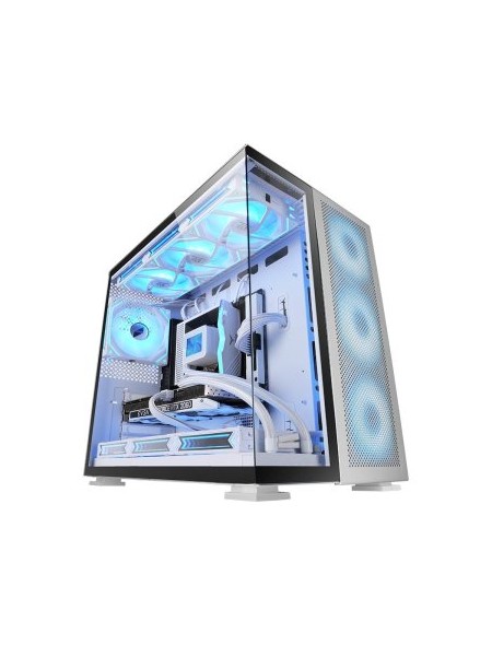 ÷ Caja e-atx torre gaming mars gaming mcnova2 cristal templado 3x3.5 4x2.5? 1xusb-c gpu max 410mm