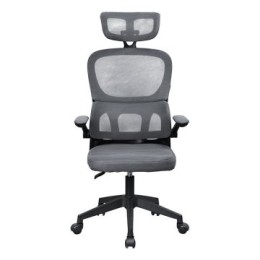 ÷ Silla ergonomica mars gaming mgcergoprobgr malla transpirable soporte lumbar gris