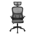 ÷ Silla ergonomica mars gaming mgcergoprobk malla transpirable soporte lumbar gris
