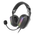 ÷ Headset mars gaming mhpro argb jack 3.5mm alimentacion usb control volumen color negro