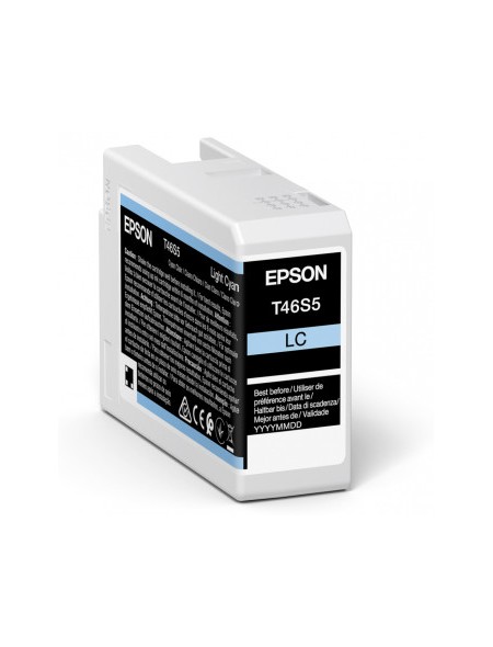 ÷ Tinta original epson t46s5 cian claro c13t46s500 25ml