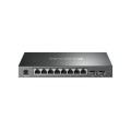 ÷ Switch semigestionable tp-link sg2210p 8p giga con 2p combo 8p poe 53w rack