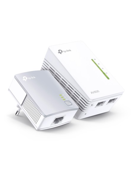 ÷ Homeplug wifi tp-link tl-wpa4221kit 300mb av600 con 2 puertos ethernet kit compuesto de un tl-wpa422