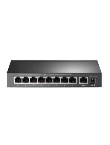÷ Switch no gestionable tp-link tl-sf1009p sobremesa 9p 10/100 incluye 8p poe+ 10/100 total poe 65w