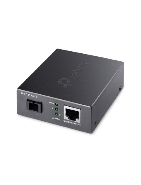 ÷ Convertidor de fibra tp-link fc311a-2 single-mode gigabit bidireccional de 1p rj45 10/100/1000 a 1p 