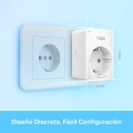 ÷ Enchufe inteligente wifi tp-link tapo p110 2.4ghz controlador de energia configuracion horarios y fe