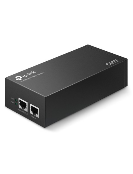 ÷ Poe injector tp-link poe170s 2p gigbit 60w pasa datos y alimentacion por el mismo cable hasta 100 me