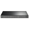 ÷ Switch gestionable l2 tp-link tl-sg3452 48p giga l2 poe+ (384w) mas 4 ranuras gigabit sfp puerto de 