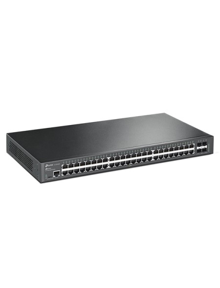 ÷ Switch gestionable l2 tp-link tl-sg3452x 48p giga l2+ mas 4 ranuras 10g sfp+ puerto de consola rj45/