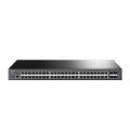 ÷ Switch gestionable l2 tp-link tl-sg3452x 48p giga l2+ mas 4 ranuras 10g sfp+ puerto de consola rj45/