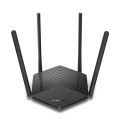 ÷ Router wifi 6 dualband mercusys mr60x wifi 6 ax1500 4p gigabit 4 antenas de alta ganancia