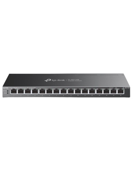 ÷ Switch semigestionable tp-link tl-sg116p 16p giga poe+ 120w carcasa metalica