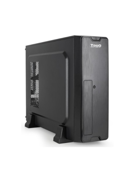 ÷ Caja microatx slim tooq tqc-3007u3cd negra microatx/mini itx f/a sfx 500w lector de tarjetas