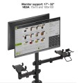 ÷ Soporte de mesa tooq tqpm002 para tpv impresora pantallas terminal lector 17-32