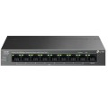 ÷ Switch no gestionable tp-link ls109p litewave 8p 10/100 poe+ sobremesa carcasa metal no rack