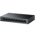 ÷ Switch no gestionable tp-link ls109p litewave 8p 10/100 poe+ sobremesa carcasa metal no rack