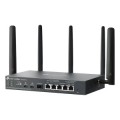 ÷ Router vpn wifi6 tp-link omada er706wp-4g+ ax3000 2402mbps 2xnanosim 1xwan gb 1xsfp gb 4xlan gb  