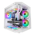 ÷ Caja microatx mars gaming mc3tlite blanco 3 paneles cristal templado gpu max. 275mm 1x3.5 2x2.5