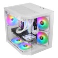 ÷ Caja microatx mars gaming mc3tlite blanco 3 paneles cristal templado gpu max. 275mm 1x3.5 2x2.5