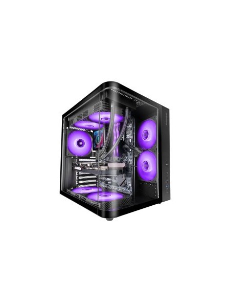 ÷ Caja atx semitorre mars gaming mccurv negro cristal templado continuo gpu max. 334mm 1x3.5 2x2.5 