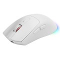 ÷ Mouse mars gaming wireless y bluetooth mmt3 rgb base de recarga magnetica 14400 dpi color blanco