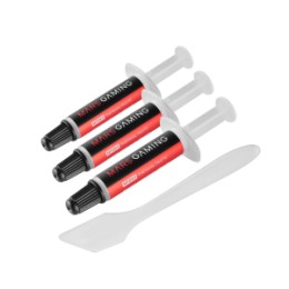 ÷ Pasta disipadora mars gaming mt0x3 pack 3 material nanotecnologico no conductor ultra eficiencia 6w