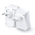 ÷ Homeplug wifi tp-link tl-wpa4226kit 300mb av600 con 2 puertos ethernet kit compuesto de 1xtl-wpa4220