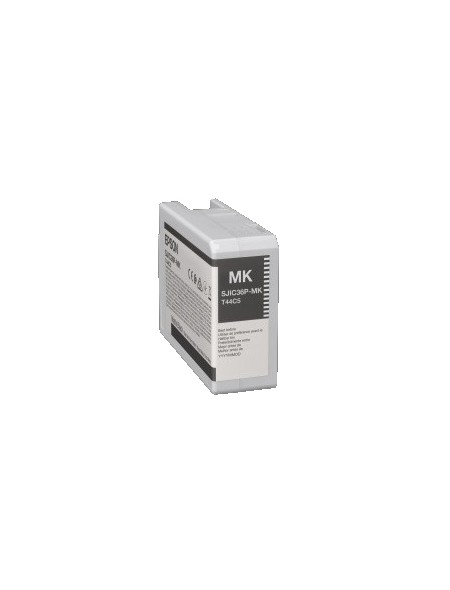 ÷ Tinta original epson sjic36p(mk) negro mate c13t44c540 80ml