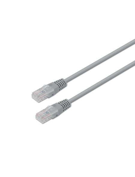 ÷ Aisens - cable de red latiguillo rj45 cat.6 utp awg24, gris, 10m