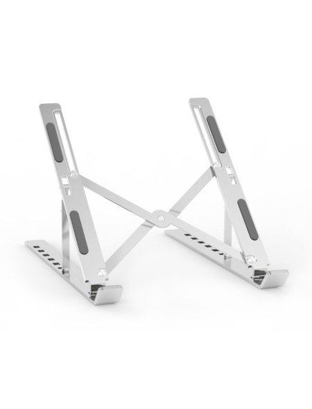 ÷ Aisens - soporte de sobremesa ajustable para portatil / tablet, plata