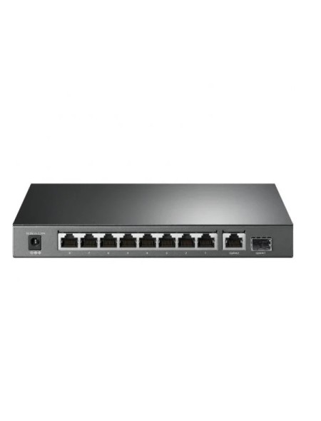 ÷ Switch tp-link tl-sg1210p 9p giga 1p sfp gigabit 8 puertos poe/poe+ alimentacion poe 63w