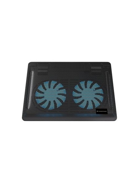 ÷ Base de refrigeracion para portatiles conceptronic 2 ventiladores 125mm hasta 15.6
