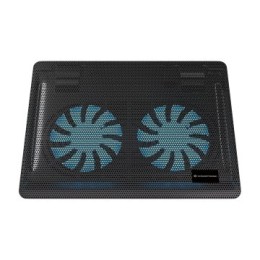 ÷ Base de refrigeracion para portatiles conceptronic 2 ventiladores 125mm hasta 15.6