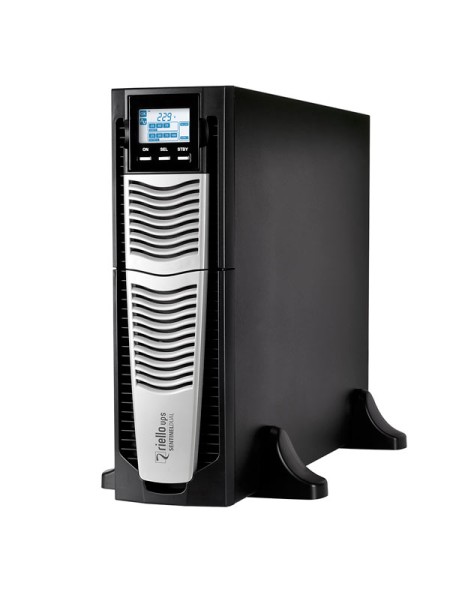 ÷ Sai riello ups sentinel dual high power 6000va - 6000w 8 x iec 320 rs-232 usb montaje rack 3u / exte