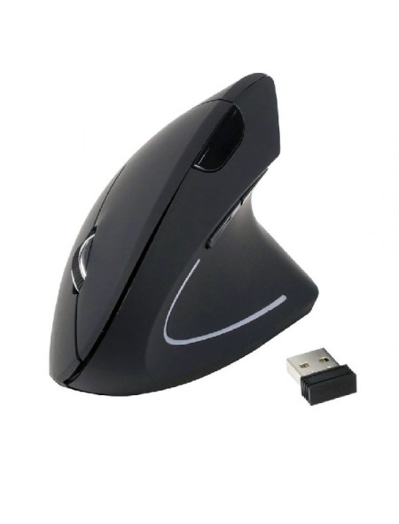 ÷ Mouse equip wireless ergo 5 botones 1600dpi equip life color negro