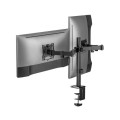 ÷ Soporte de mesa equip 650157 para 2 pantallas 17