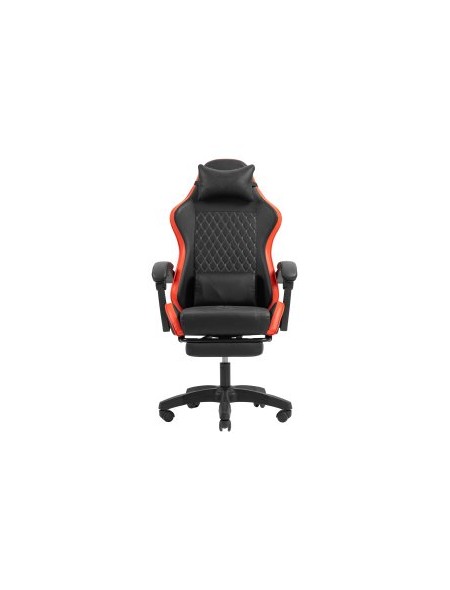 ÷ Silla gamer mars gaming mgcxbbl negra y roja reclinable reposabrazos ajustable reposapies cojines