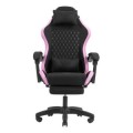 ÷ Silla gamer mars gaming mgcxfgrbl negra y rosa reclinable reposabrazos ajustable reposapies cojines 