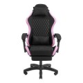 ÷ Silla gamer mars gaming mgcxfgrbl negra y rosa reclinable reposabrazos ajustable reposapies cojines 