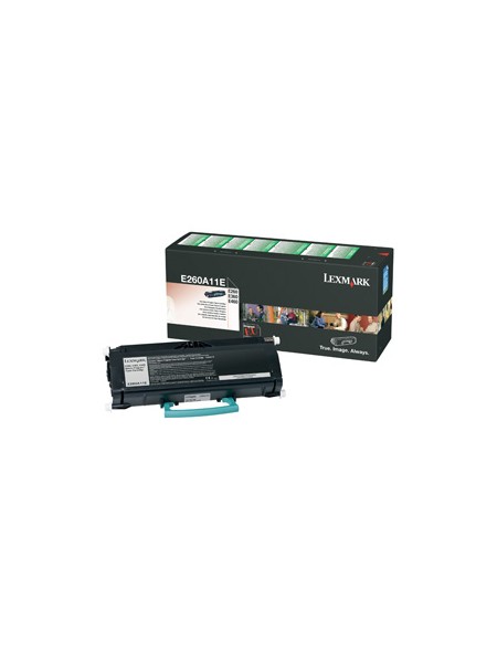 ÷ Tóner original lexmark e260a11e negro 3.500 páginas