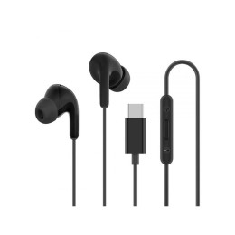 ÷ Auricular intrauditivo  xiaomi earphones type-c con microfono color negro