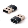 Adaptador USB 2.0 Macho a Type-C Hembra / Cablexpert / A-USB2-AMCF-02