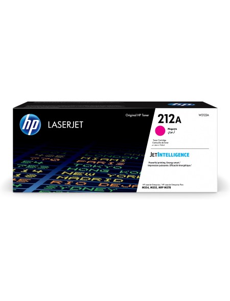 ÷ Tóner original hp w2123a 212a magenta 4.500 páginas