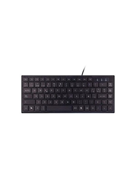 Teclado Compacto Unykach KB 302 Mini / USB / 83 teclas / negro