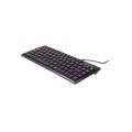 Teclado Compacto Unykach KB 302 Mini / USB / 83 teclas / negro