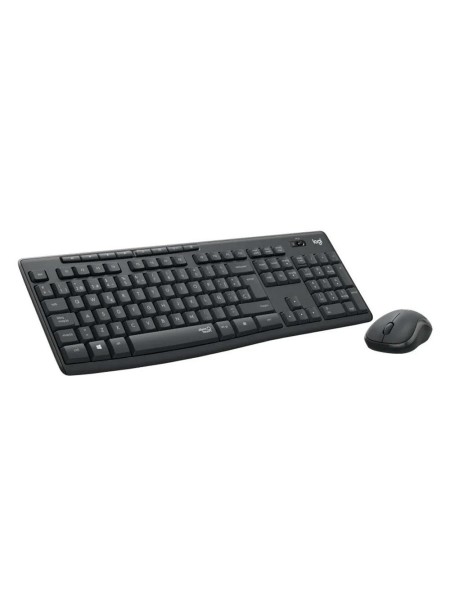 Combo Teclado + Raton inalámbrico Logitech MK295 Slilent Negro  920-009798